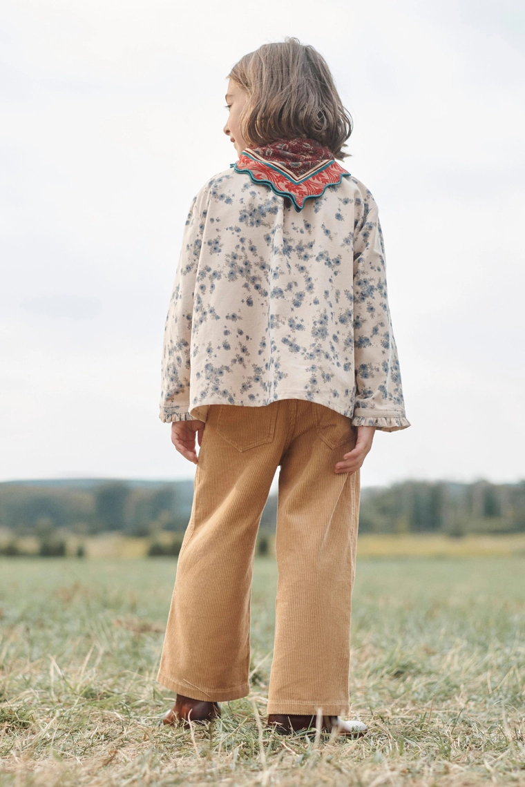 Рубашка limited edition floral micro corduroy