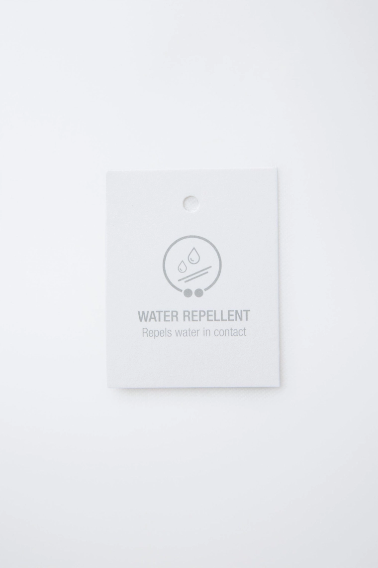 СТЕГАНОЕ ПАЛЬТО С КАПЮШОНОМ WATER REPELLENT