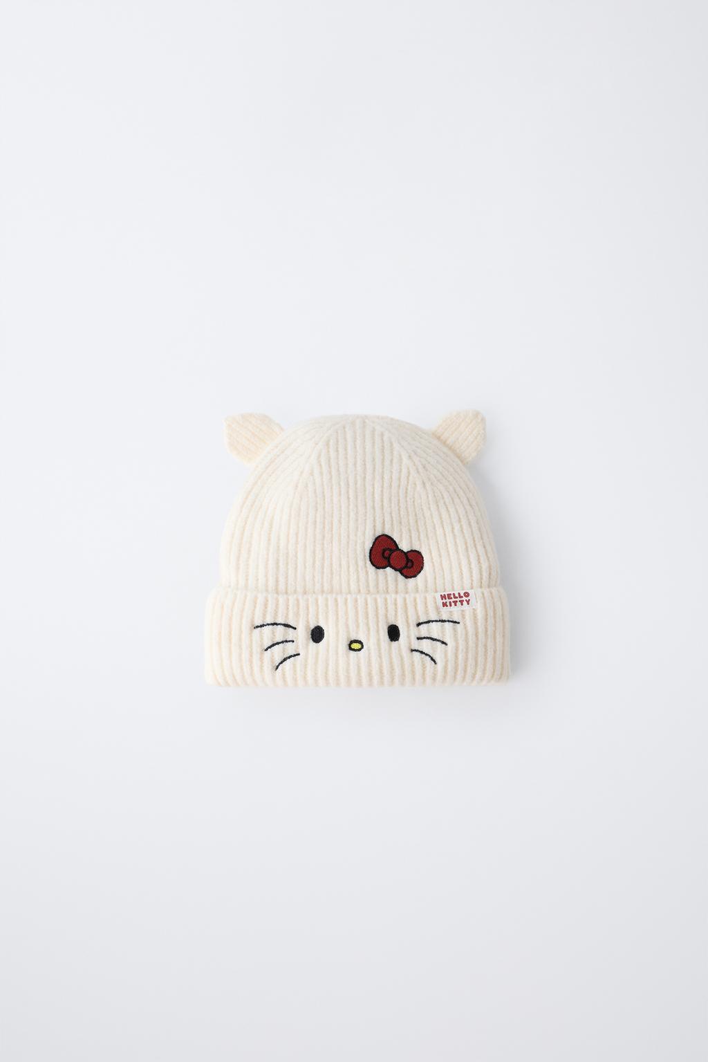 ШАПКА ИЗ ТРИКОТАЖА HELLO KITTY © SANRIO