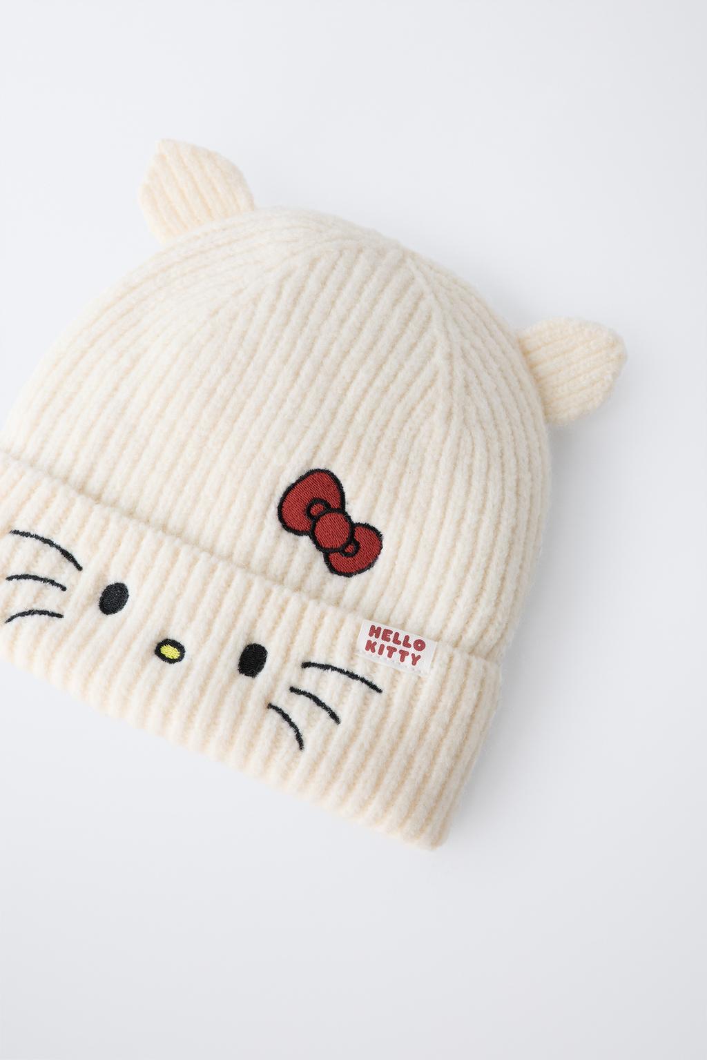 ШАПКА ИЗ ТРИКОТАЖА HELLO KITTY © SANRIO