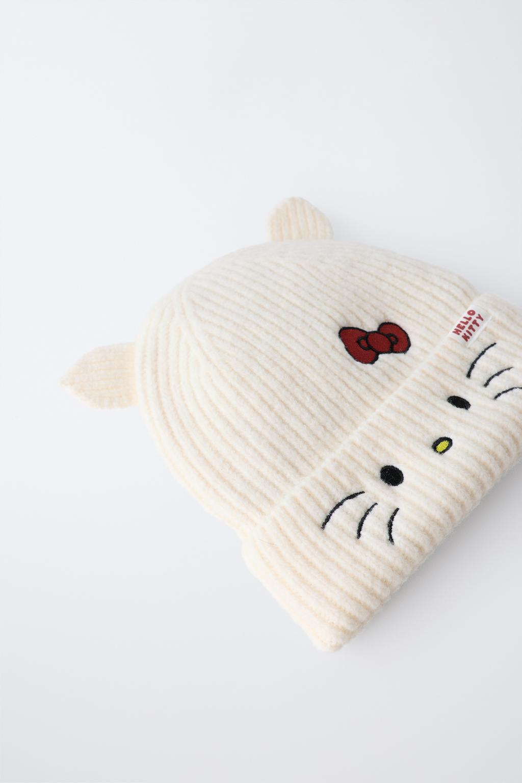 ШАПКА ИЗ ТРИКОТАЖА HELLO KITTY © SANRIO