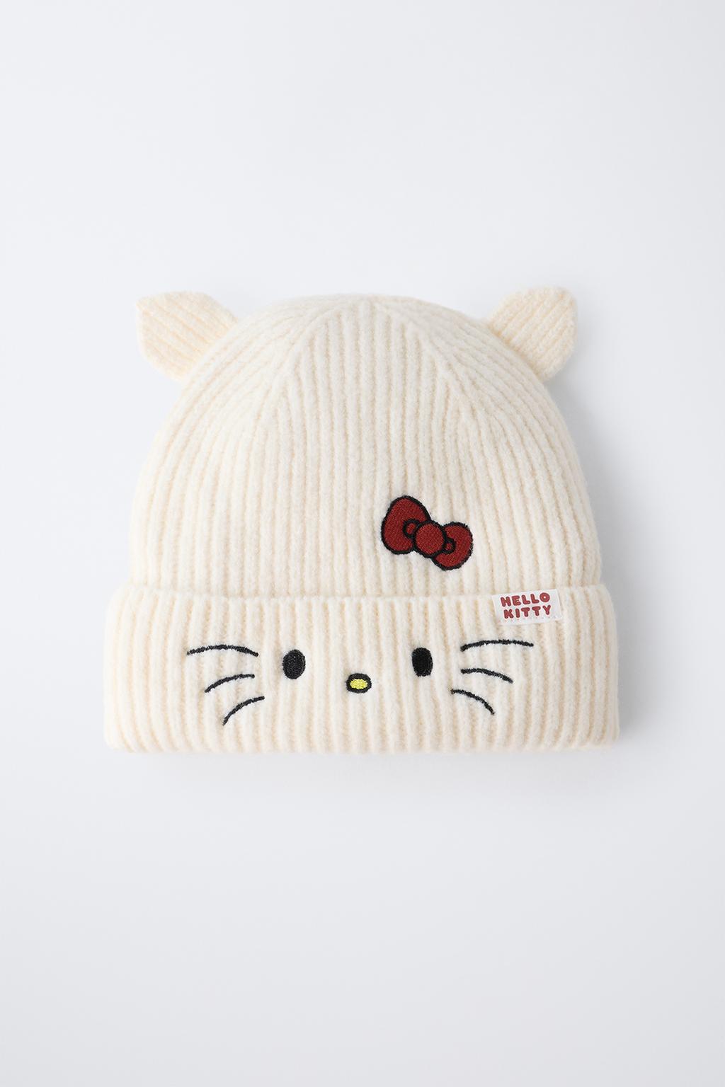 ШАПКА ИЗ ТРИКОТАЖА HELLO KITTY © SANRIO