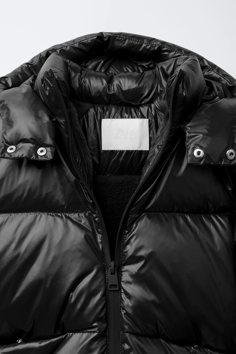 ПУХОВИК ИЗ ПЕРА И ПУХА WATER REPELLENT И WIND RESISTANT