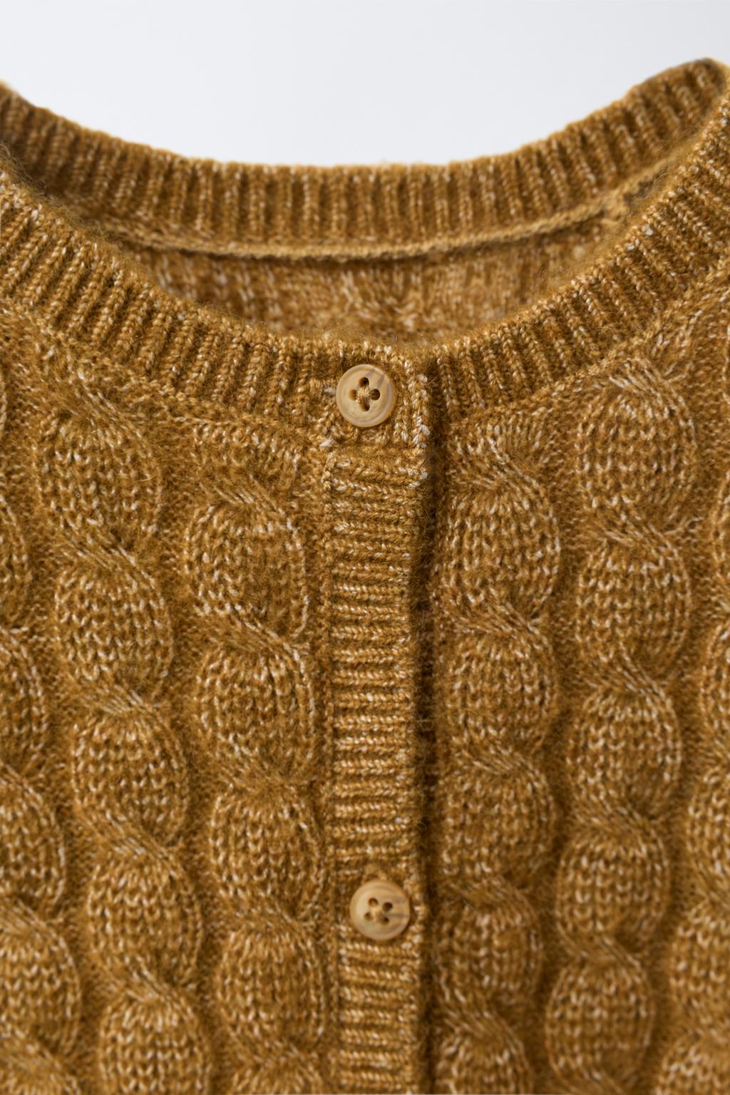 ДЛИННЫЙ ВЯЗАНЫЙ КОМБИНЕЗОН С КОСАМИ