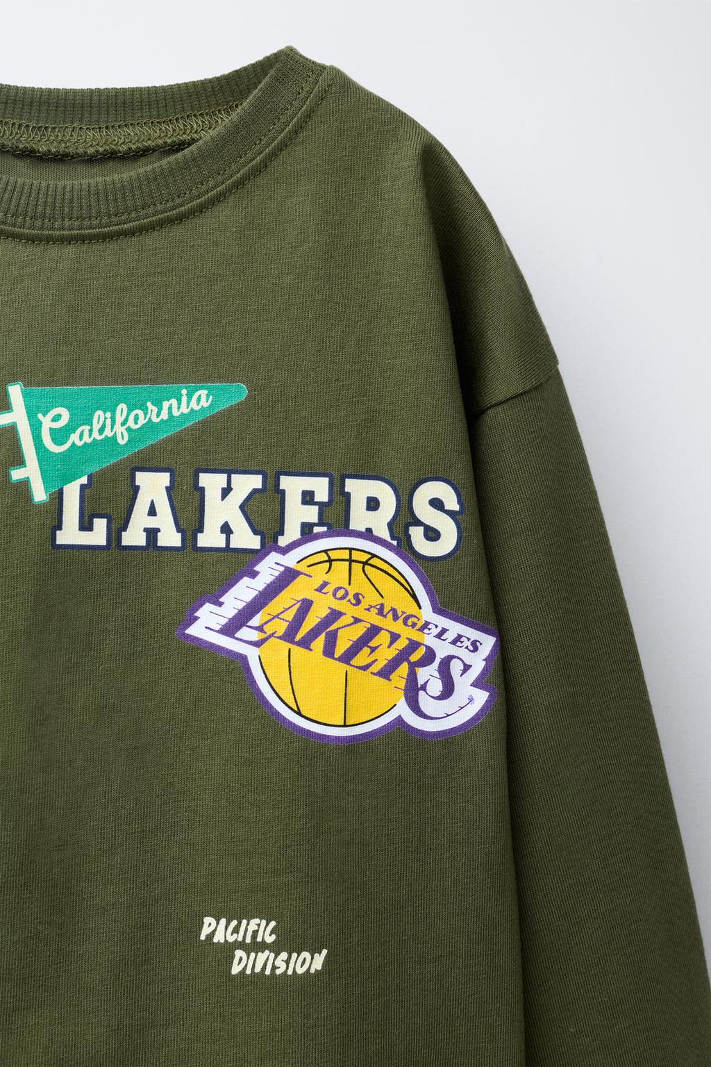 ЛОНГСЛИВ С ПРИНТОМ LOS ANGELES LAKERS NBA