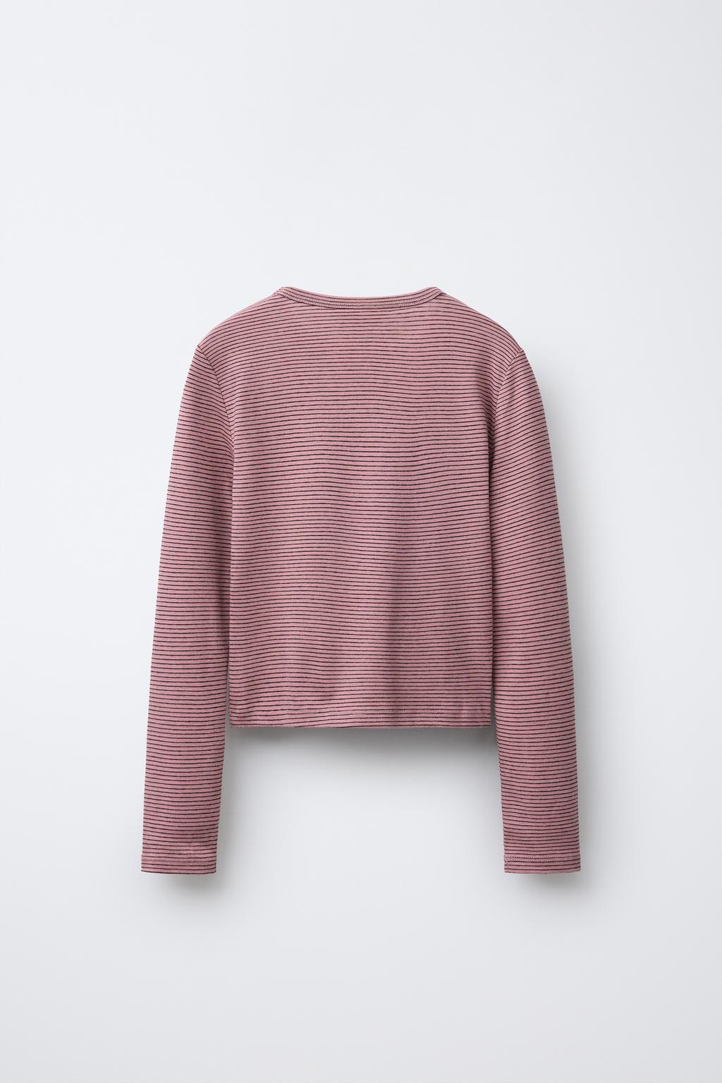 ЛОНГСЛИВ В ПОЛОСКУ С ПРИНТОМ