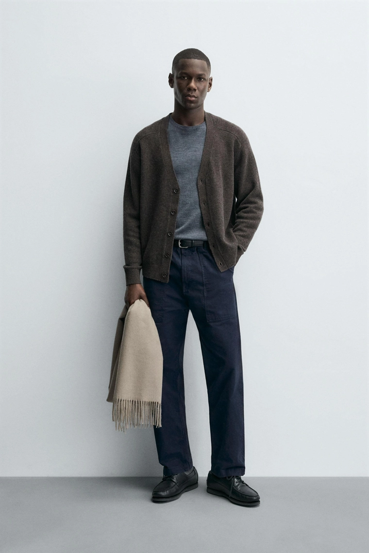 КАРДИГАН ИЗ ШЕРСТИ И КАШЕМИРА