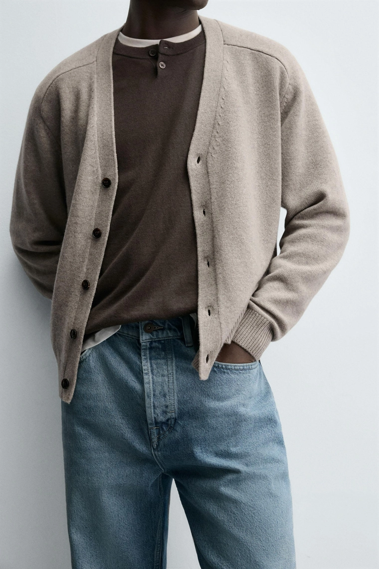 Кардиган из шерсти и кашемира