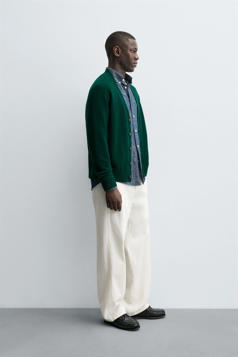 КАРДИГАН ИЗ ШЕРСТИ И КАШЕМИРА