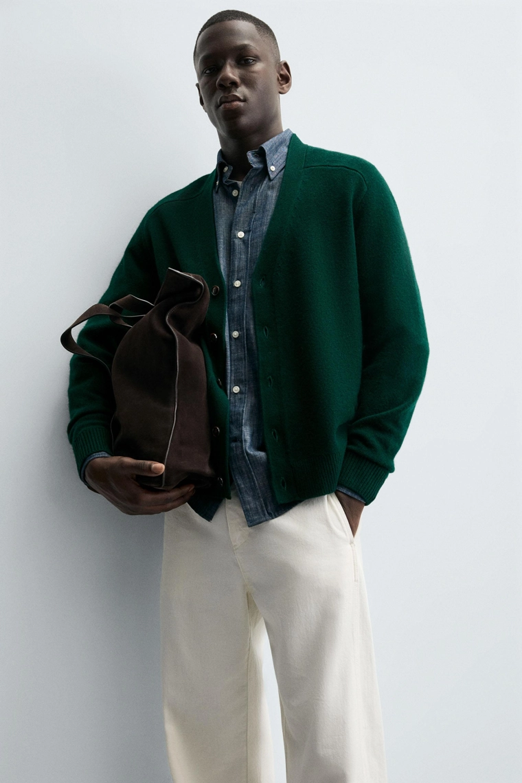 КАРДИГАН ИЗ ШЕРСТИ И КАШЕМИРА