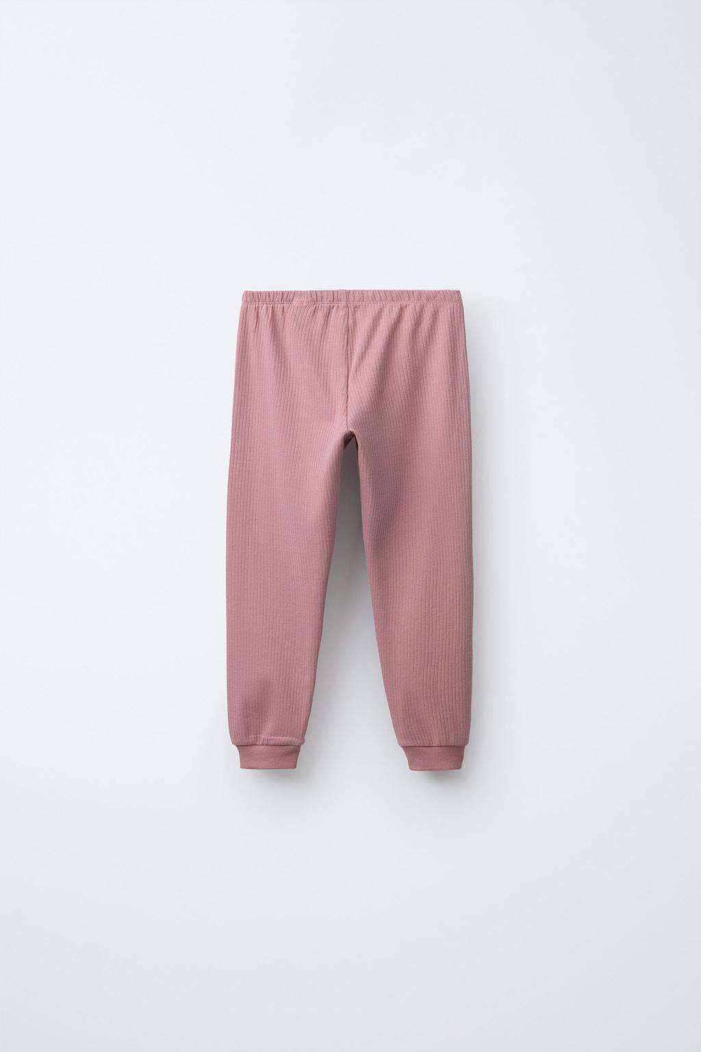 2-6 ЛЕТ/ОДНОТОННАЯ ПИЖАМА В РУБЧИК