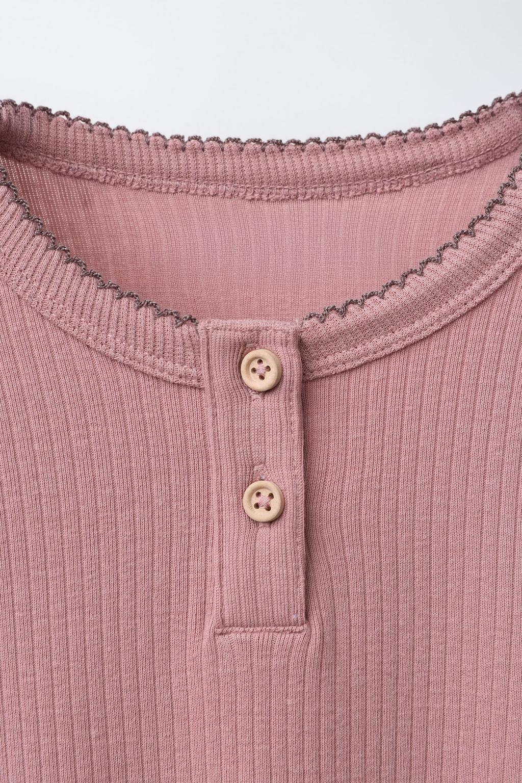 2-6 ЛЕТ/ОДНОТОННАЯ ПИЖАМА В РУБЧИК