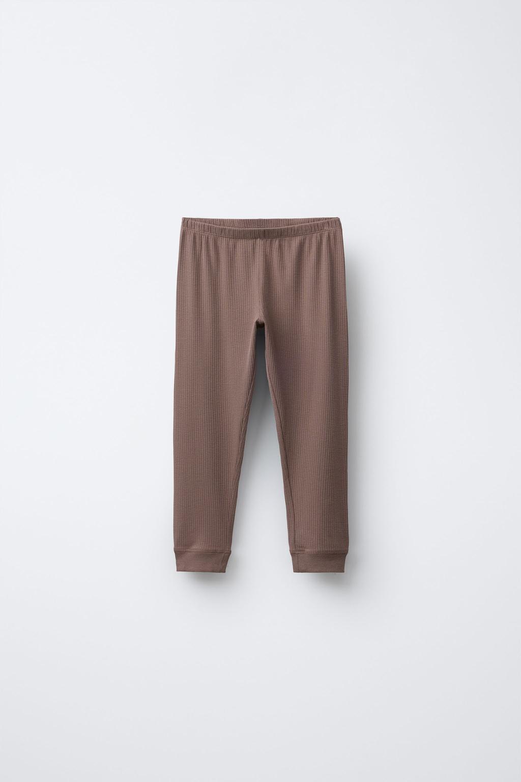 2-6 ЛЕТ/ОДНОТОННАЯ ПИЖАМА В РУБЧИК