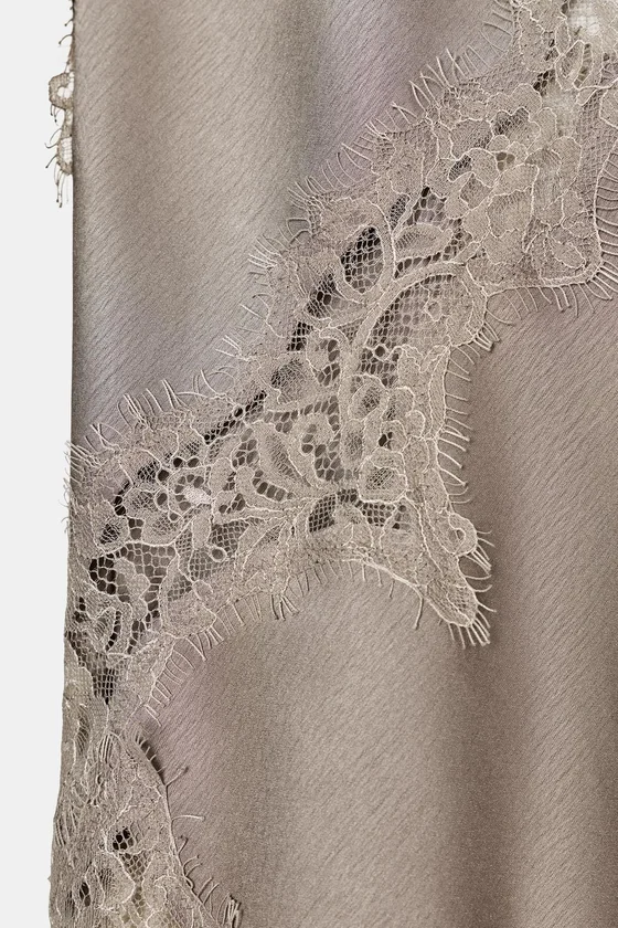 ТОП В БЕЛЬЕВОМ СТИЛЕ С КРУЖЕВОМ — ZW COLLECTION