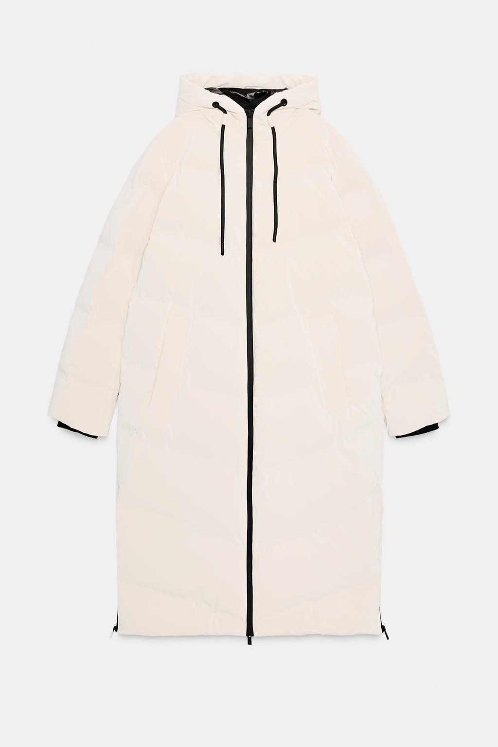 ДЛИННЫЙ ПРОРЕЗИНЕННЫЙ АНОРАК WINDPROOF С КАПЮШОНОМ