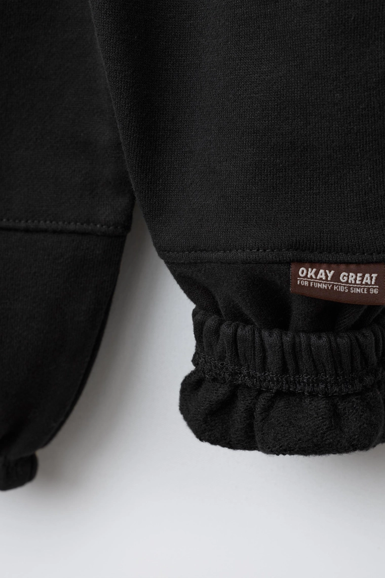 БРЮКИ-ДЖОГГЕРЫ С НАШИВКОЙ