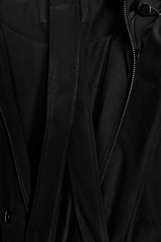 ДЛИННЫЙ ПУХОВИК С КАПЮШОНОМ WATER REPELLENT WINDPROOF