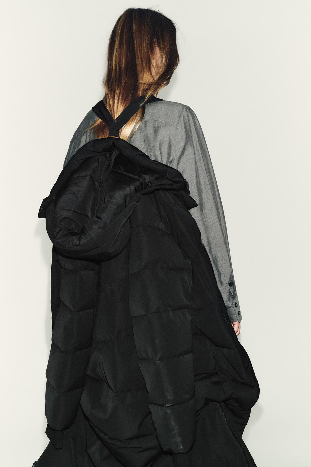 ДЛИННЫЙ ПУХОВИК С КАПЮШОНОМ WATER REPELLENT WINDPROOF