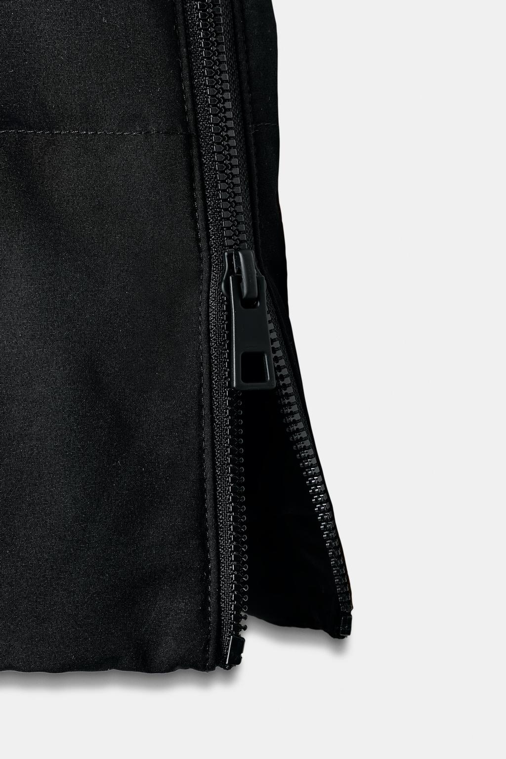 ДЛИННЫЙ ПУХОВИК С КАПЮШОНОМ WATER REPELLENT WINDPROOF