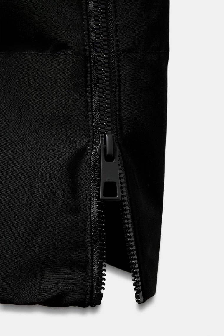 ДЛИННЫЙ ПУХОВИК С КАПЮШОНОМ WATER REPELLENT WINDPROOF