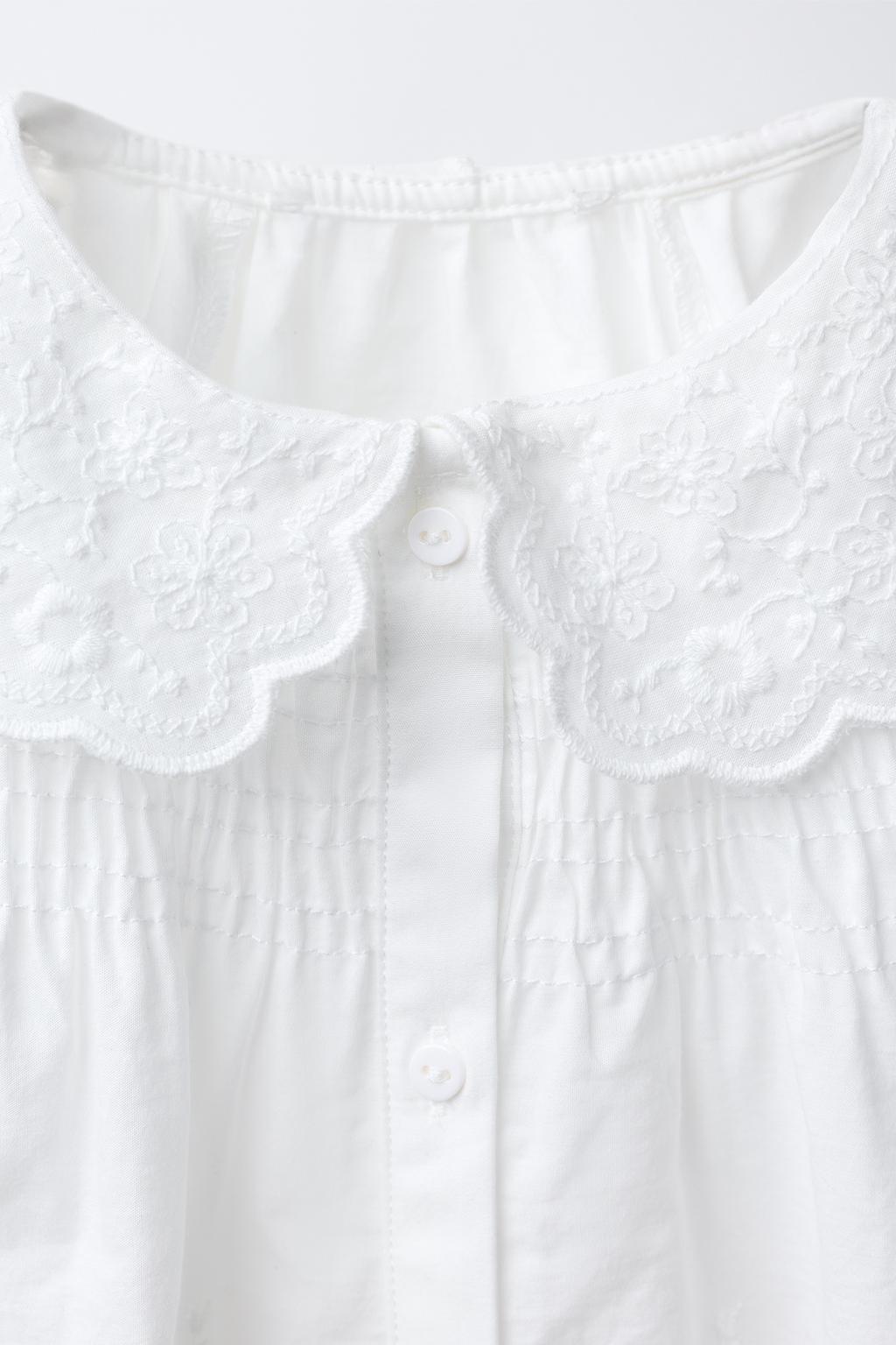 РОМАНТИЧЕСКАЯ РУБАШКА С ВЫШИВКОЙ