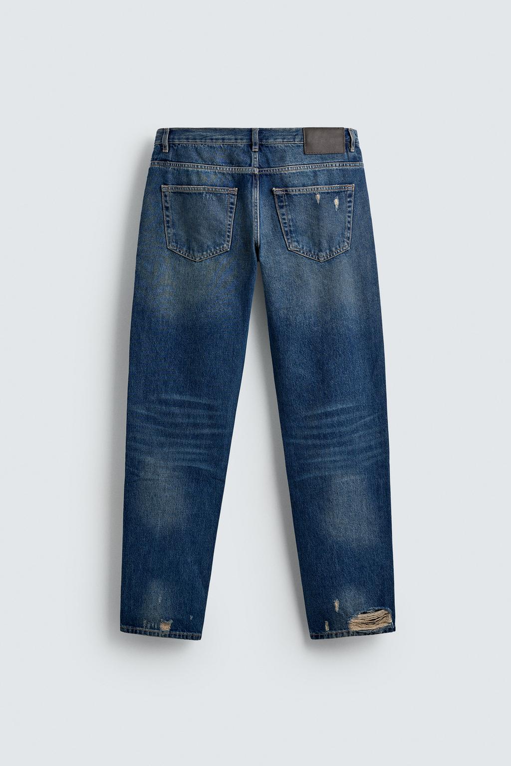 ДЖИНСЫ SLIM FIT С РАЗРЕЗАМИ