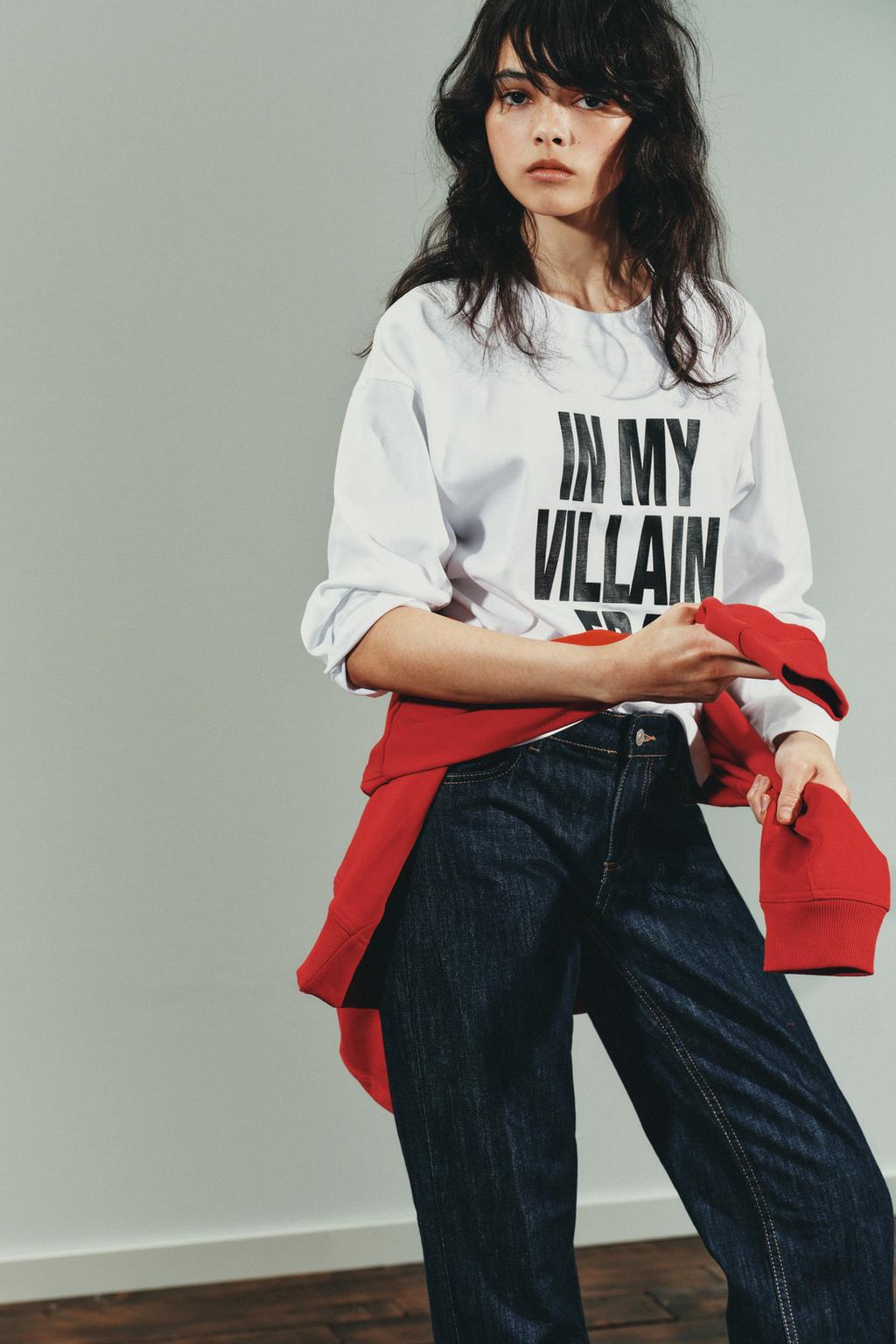 ЛОНГСЛИВ С ТЕКСТОВЫМ ПРИНТОМ ©DISNEY