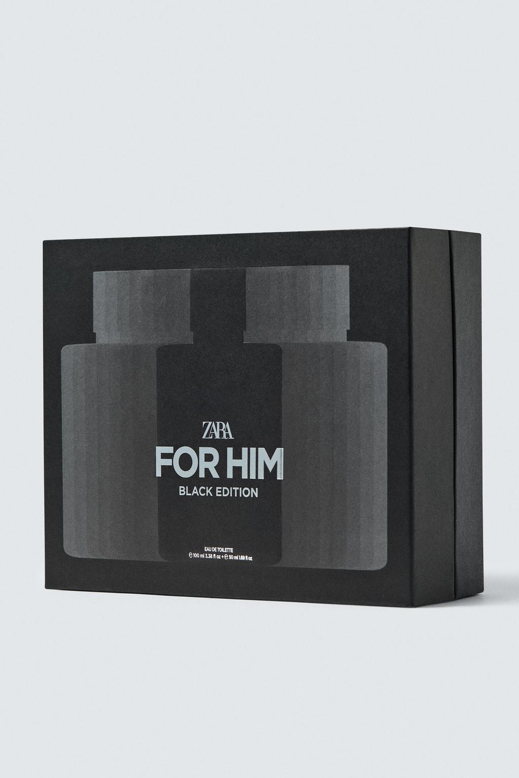 Parfum for him black edition edt set 100 мл / 3,38 oz + 50 мл / 1,69 oz