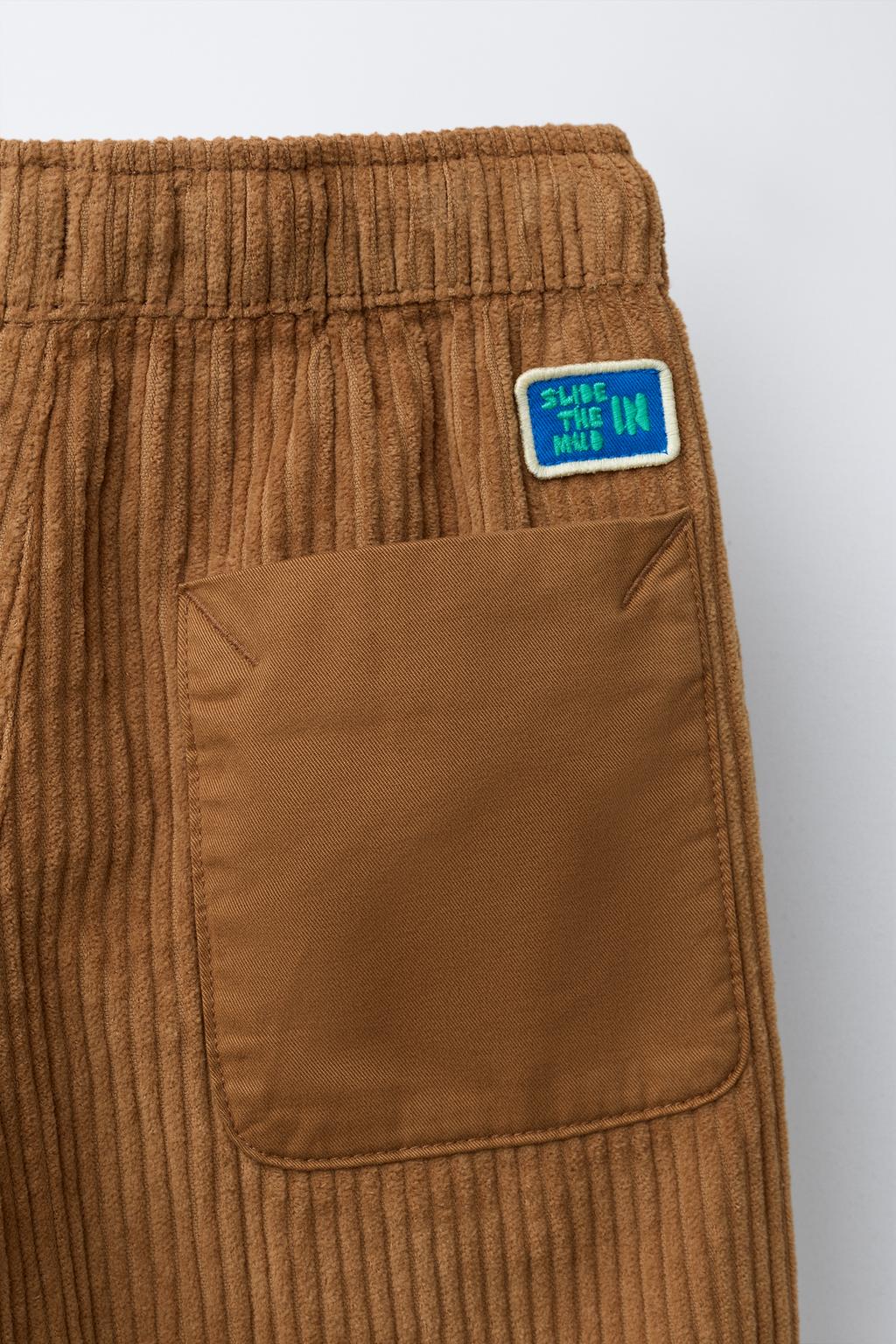 БРЮКИ BAGGY ИЗ ВЕЛЬВЕТА