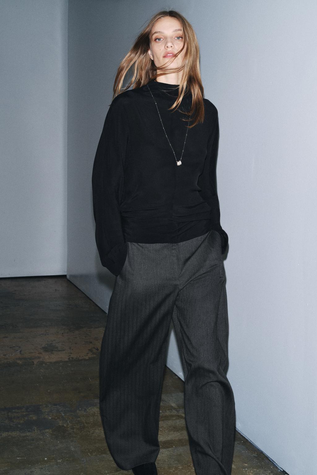 БЛУЗКА СВОБОДНОГО КРОЯ ZW COLLECTION