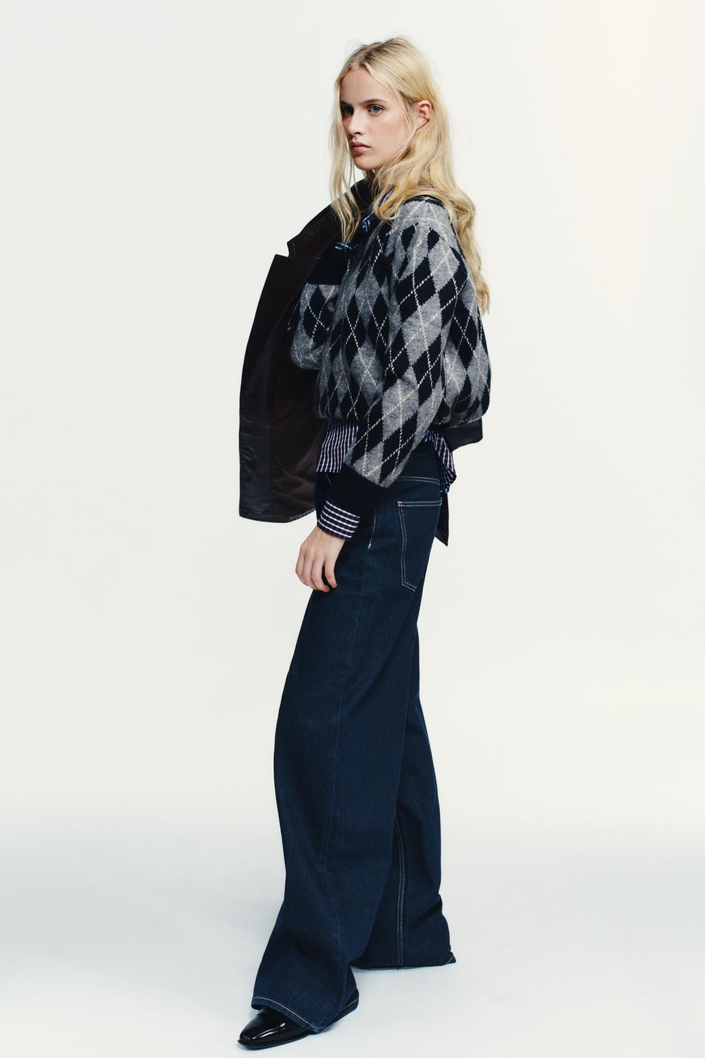 ДЖИНСЫ TRF EXTRA WIDE LEG С ВЫСОКОЙ ПОСАДКОЙ