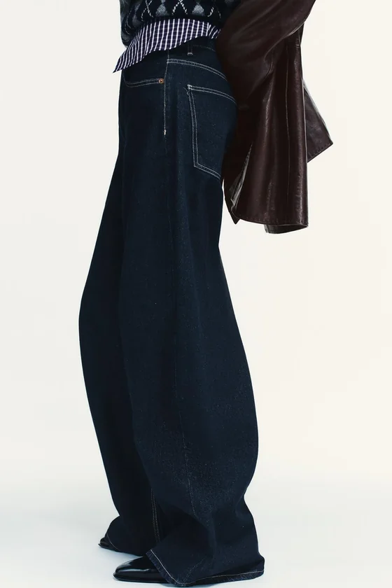 ДЖИНСЫ TRF EXTRA WIDE LEG С ВЫСОКОЙ ПОСАДКОЙ