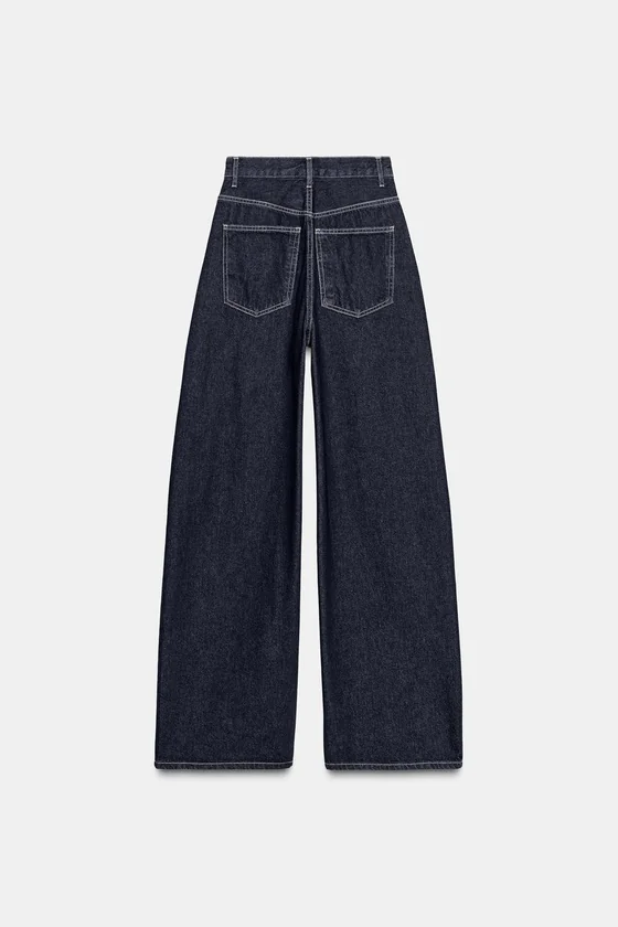 ДЖИНСЫ TRF EXTRA WIDE LEG С ВЫСОКОЙ ПОСАДКОЙ