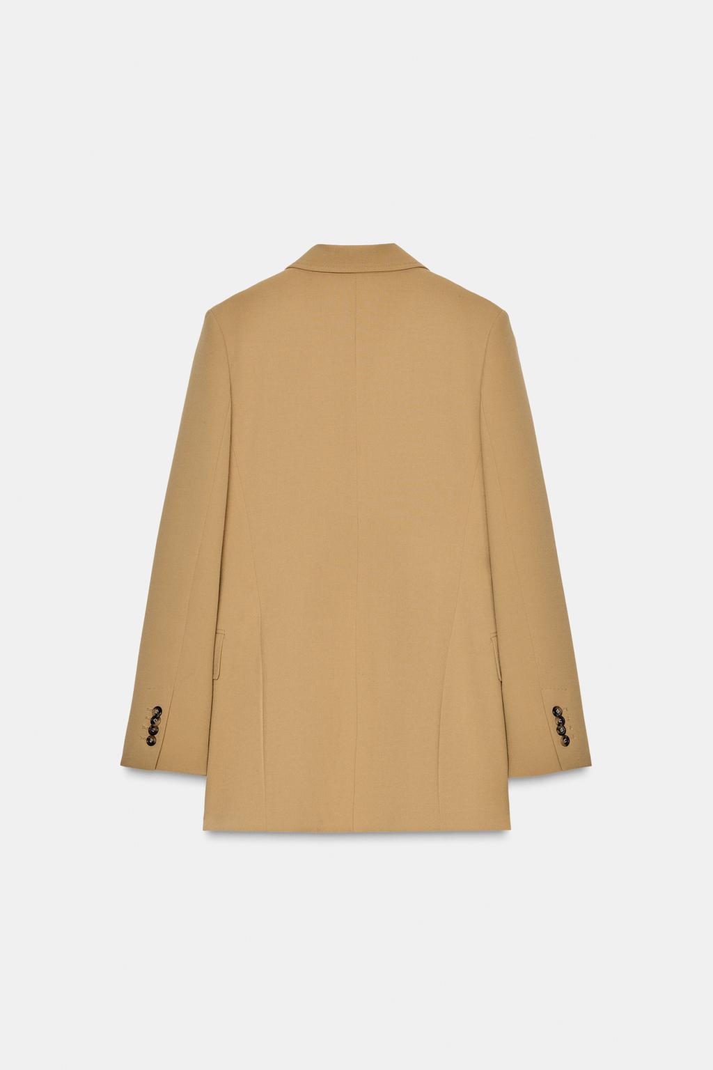 БЛЕЙЗЕР ПРИТАЛЕННОГО КРОЯ С ПЛАТКОМ — ZW COLLECTION