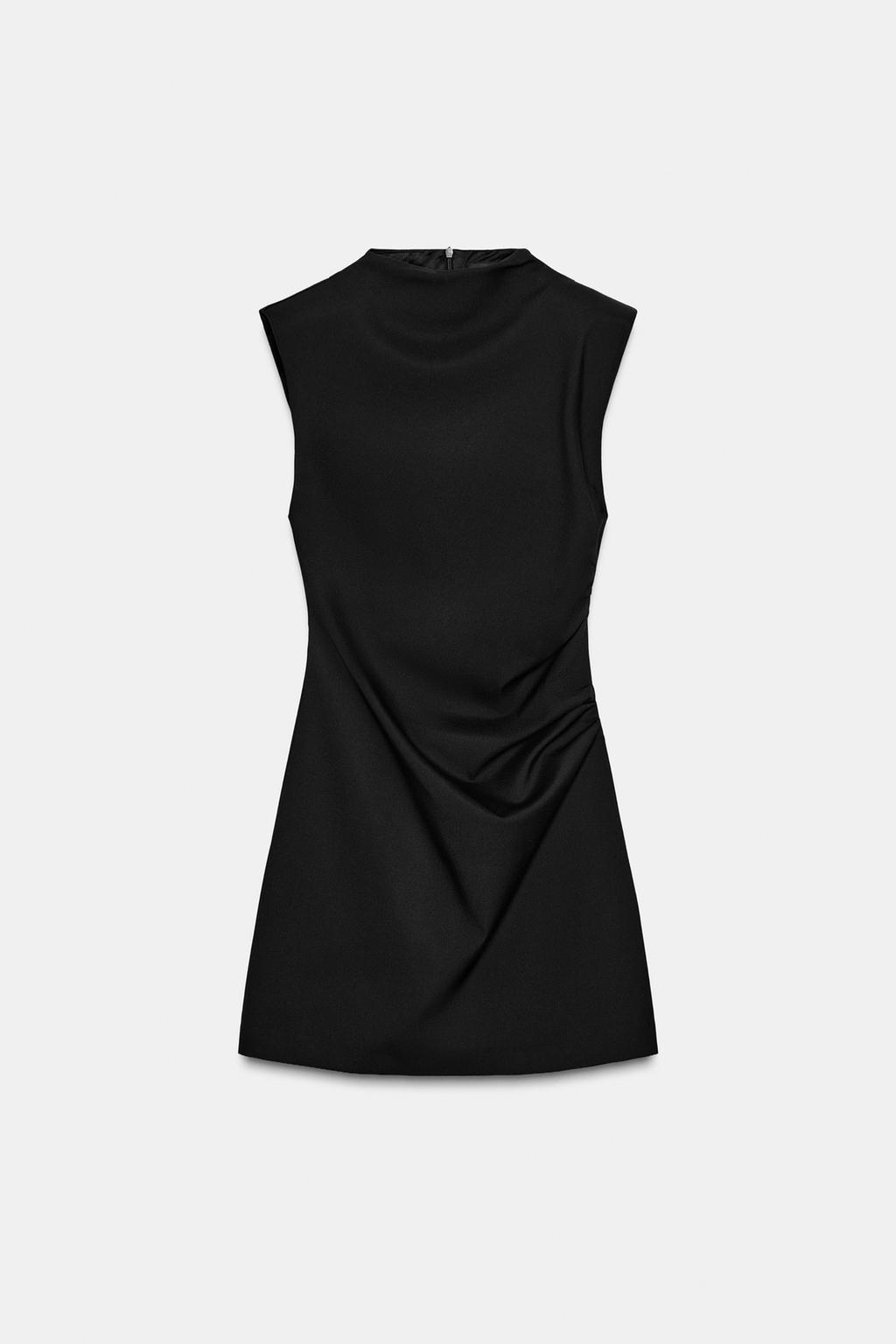 КОРОТКОЕ ПЛАТЬЕ С ПОДПЛЕЧНИКАМИ