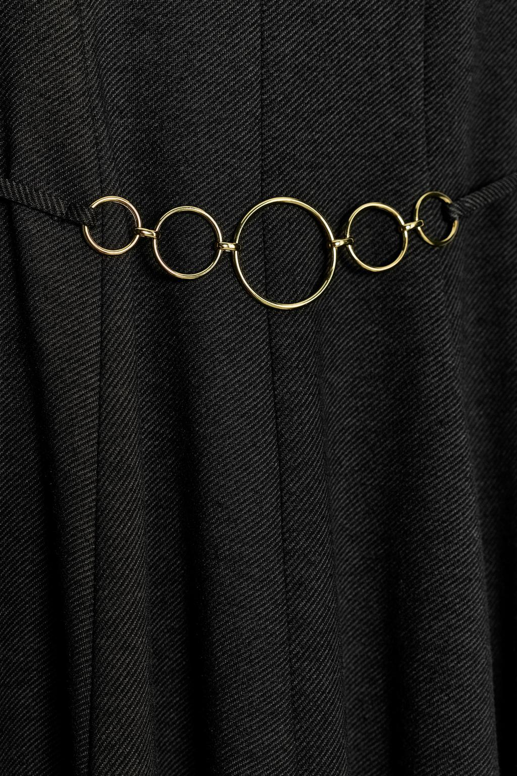 КОРОТКОЕ ПЛАТЬЕ ИЗ САРЖИ