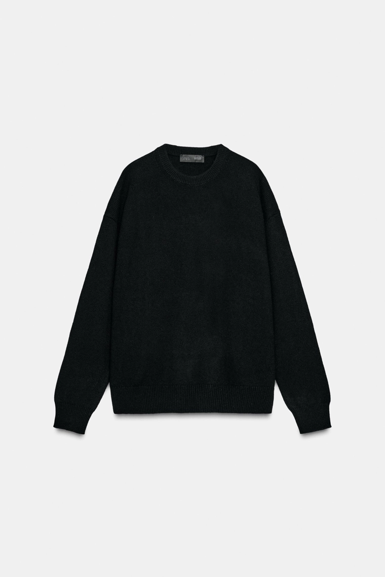 СВИТЕР ИЗ 100% КАШЕМИРА С ДЛИННЫМИ РУКАВАМИ