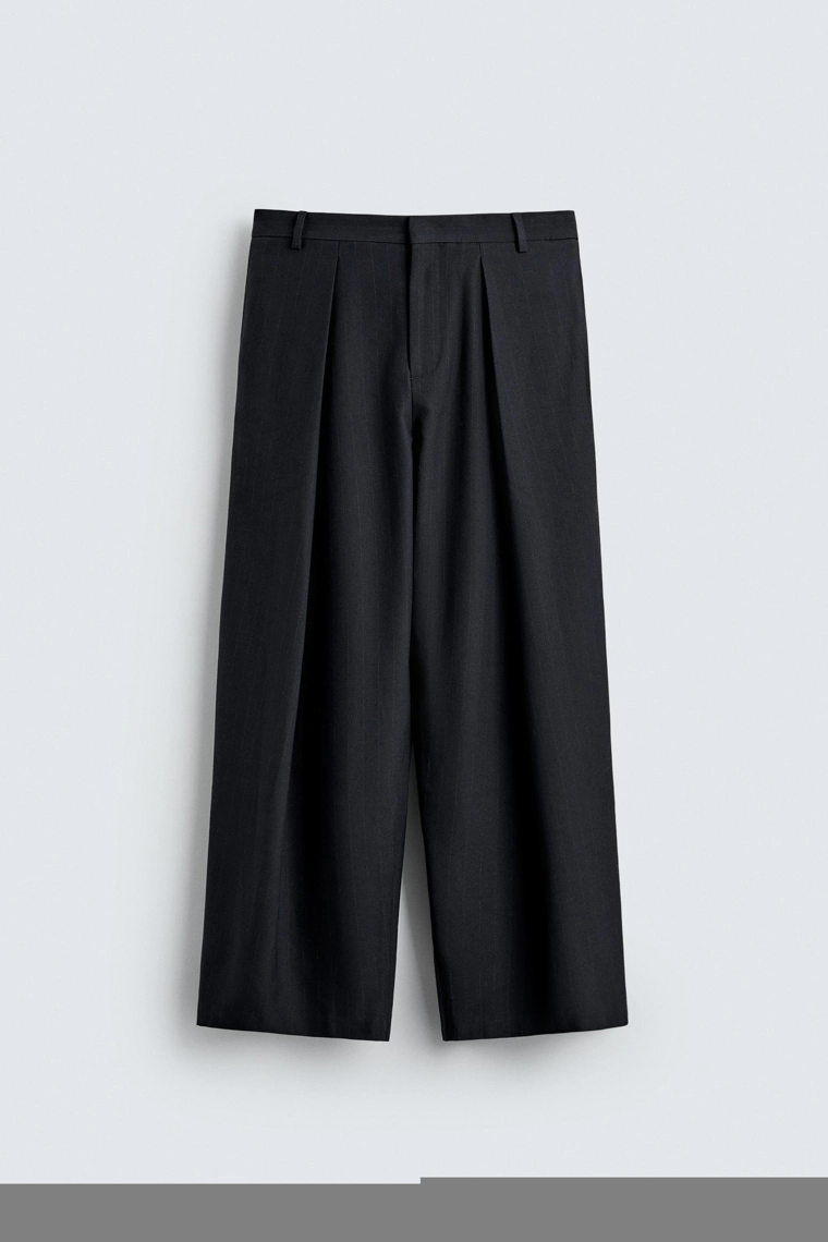 БРЮКИ RELAXED FIT СО СКЛАДКАМИ