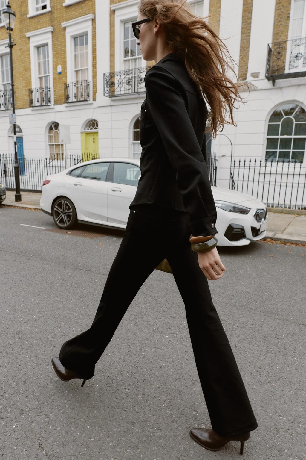 ПРИТАЛЕННАЯ РУБАШКА ИЗ КРЕПА