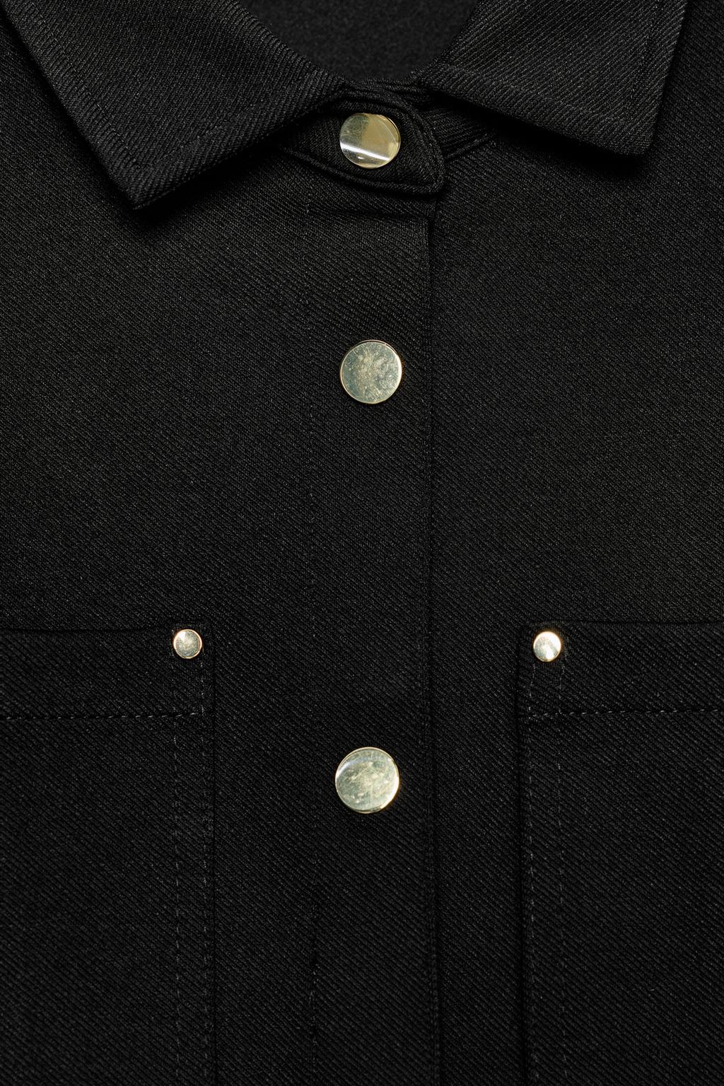 ПРИТАЛЕННАЯ РУБАШКА ИЗ КРЕПА