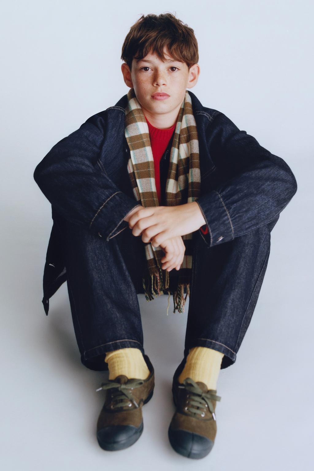 ШАРФ В КЛЕТКУ BENSIMON ® X ZARA