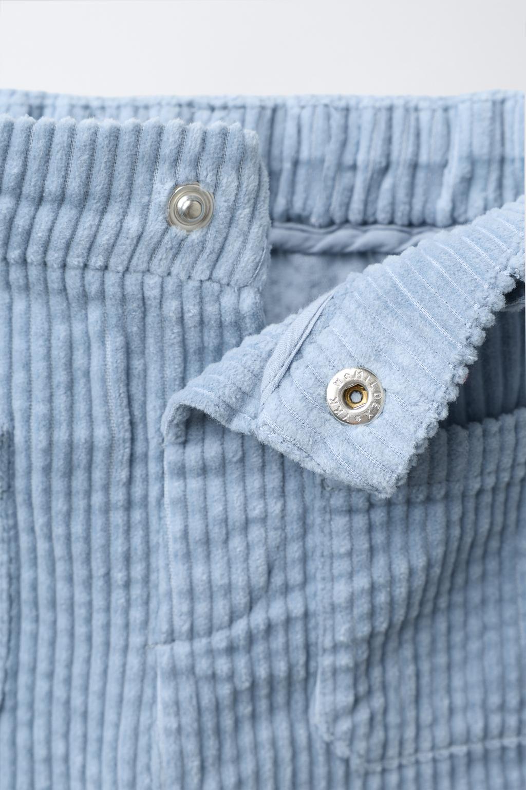 ВЕЛЬВЕТОВЫЕ БРЮКИ STRAIGHT FIT BENSIMON ® X ZARA