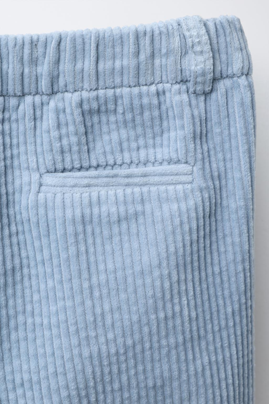 ВЕЛЬВЕТОВЫЕ БРЮКИ STRAIGHT FIT BENSIMON ® X ZARA