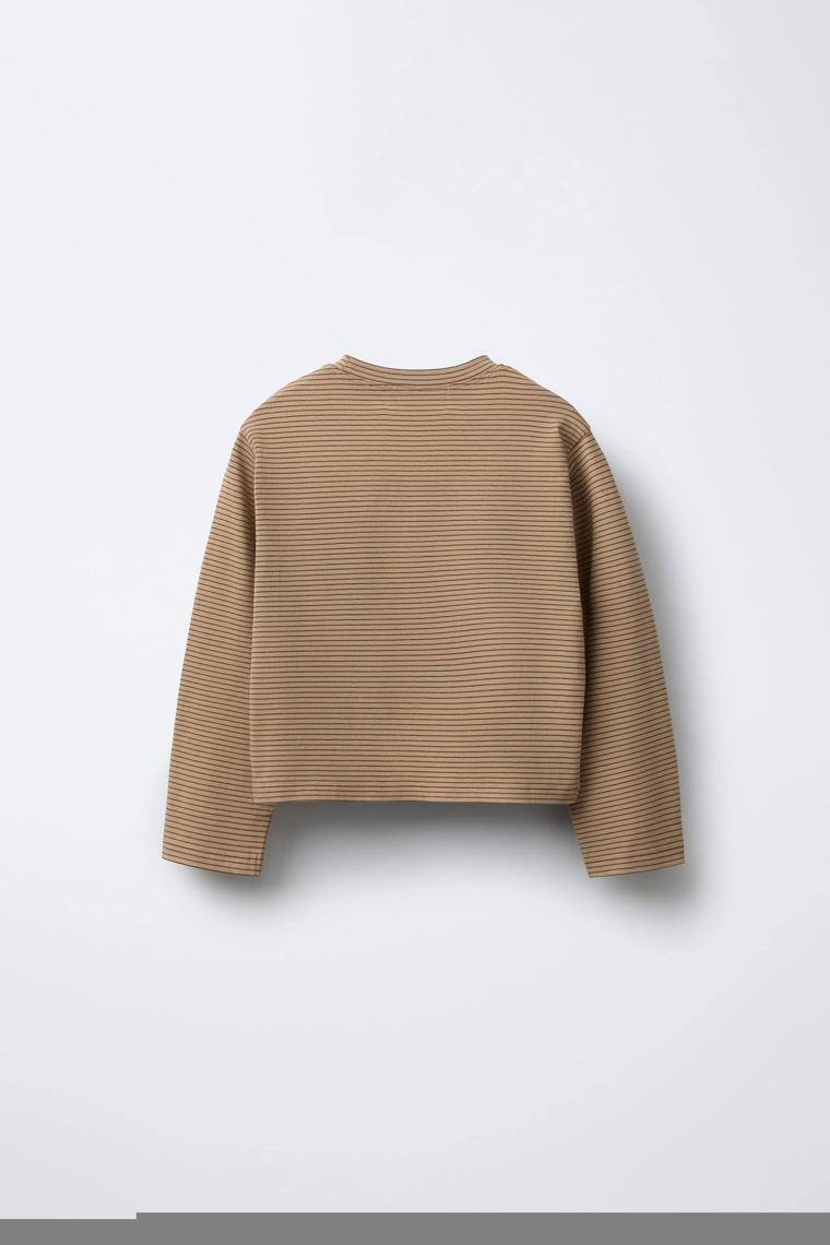 ФУТБОЛКА В ПОЛОСКУ С ЯРЛЫКОМ BENSIMON ® X ZARA