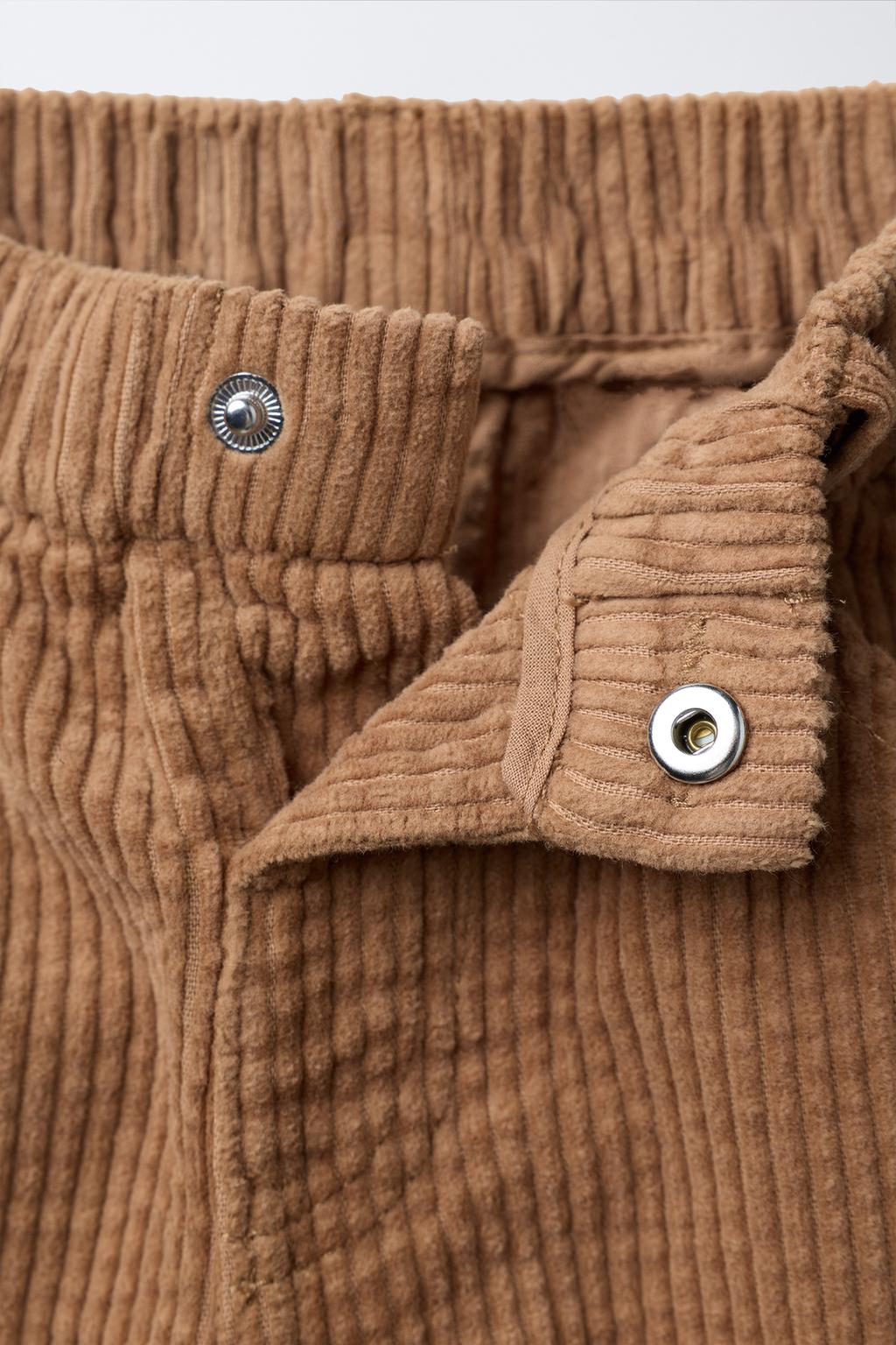 ВЕЛЬВЕТОВЫЕ БРЮКИ STRAIGHT BENSIMON ® X ZARA