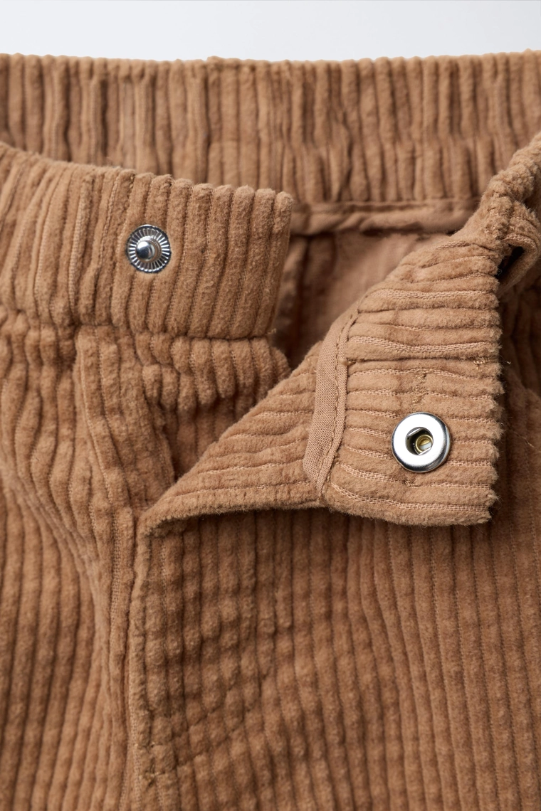 Прямые бархатные брюки bensimon ® x zara