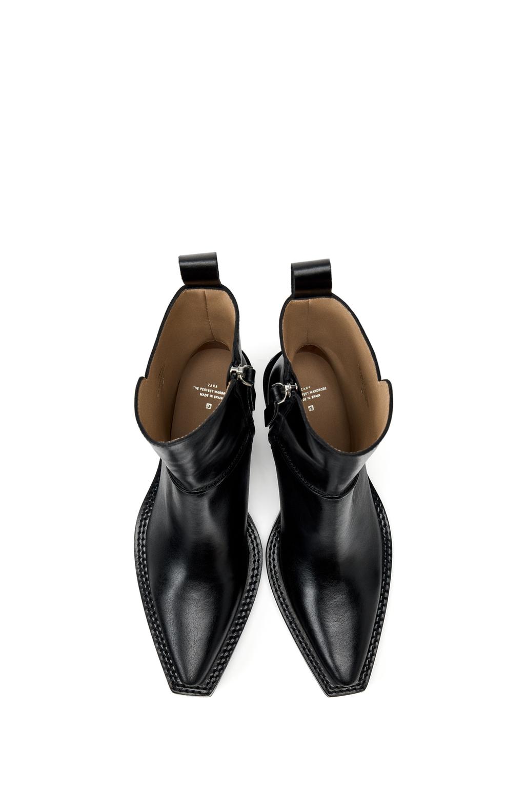 КОЖАНЫЕ БОТИЛЬОНЫ В КОВБОЙСКОМ СТИЛЕ LIMITED EDITION