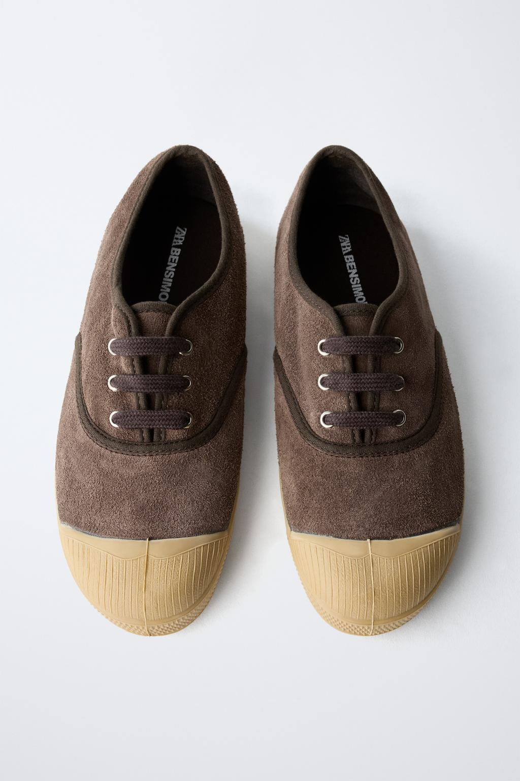 КОЖАНЫЕ КРОССОВКИ BENSIMON ® X ZARA