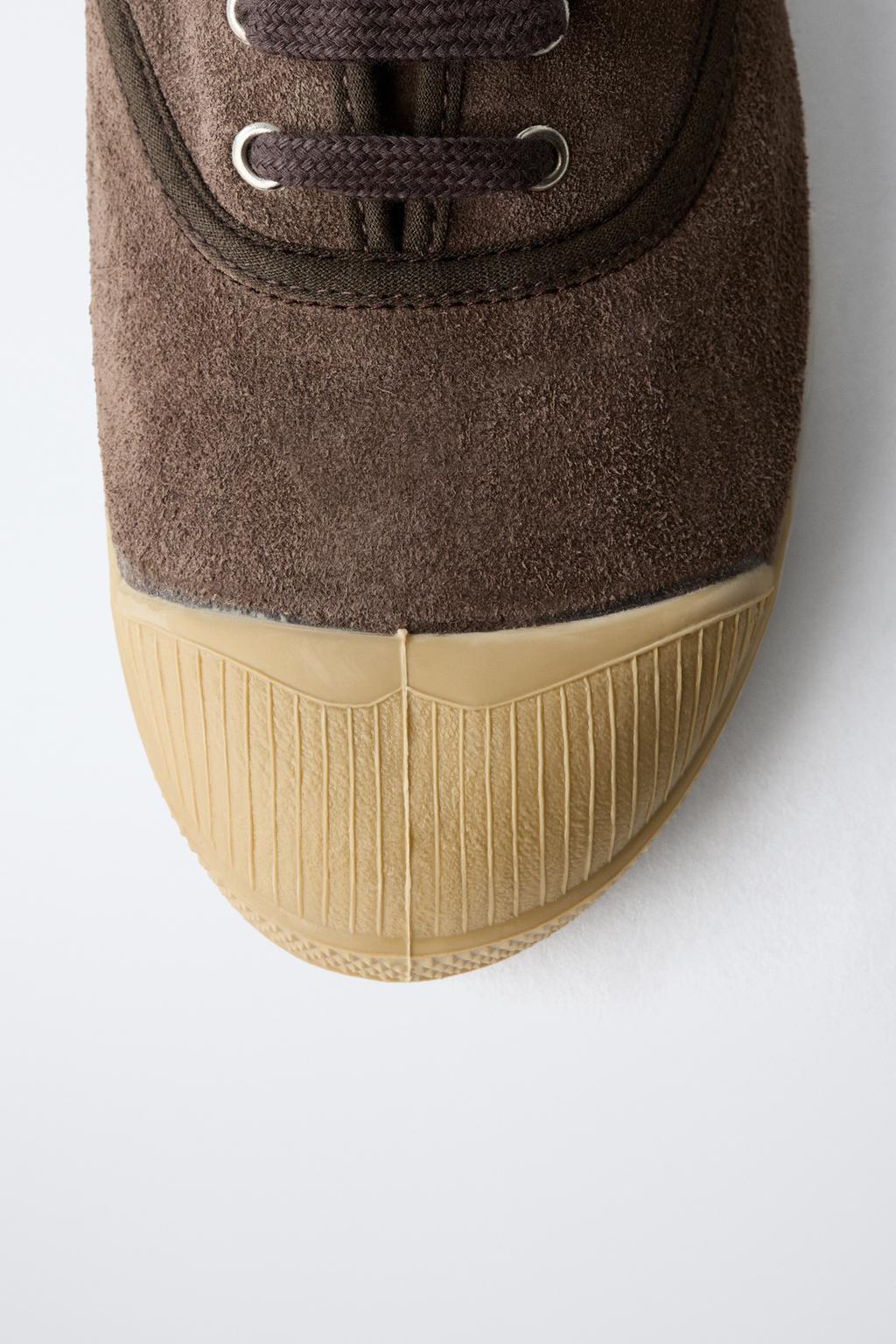 КОЖАНЫЕ КРОССОВКИ BENSIMON ® X ZARA