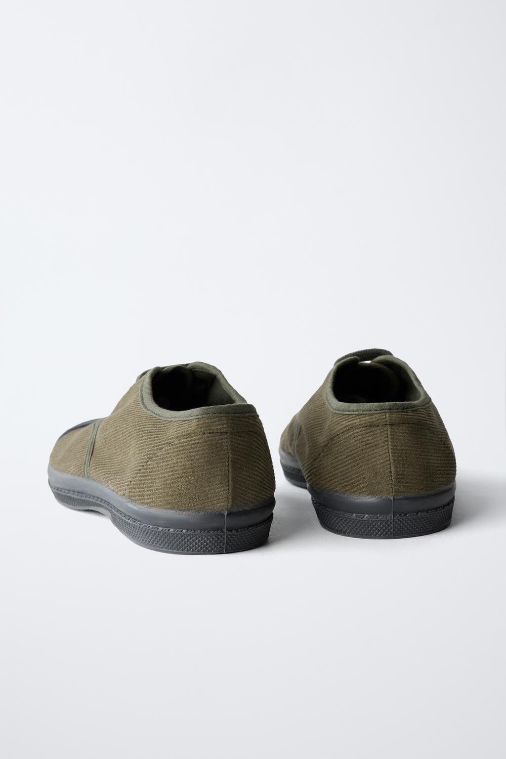 КЕДЫ ИЗ ВЕЛЬВЕТА BENSIMON ® X ZARA